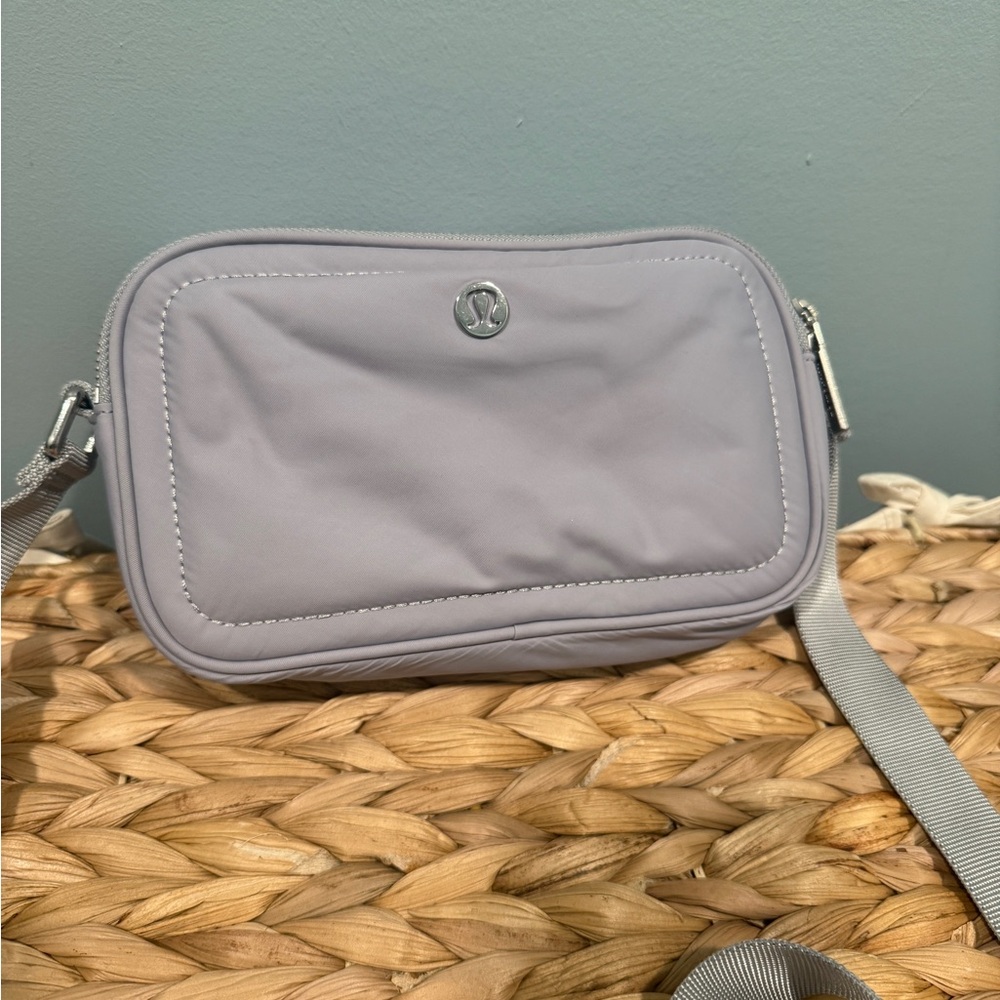 Lululemon Athletica Silver Crossbody Bag